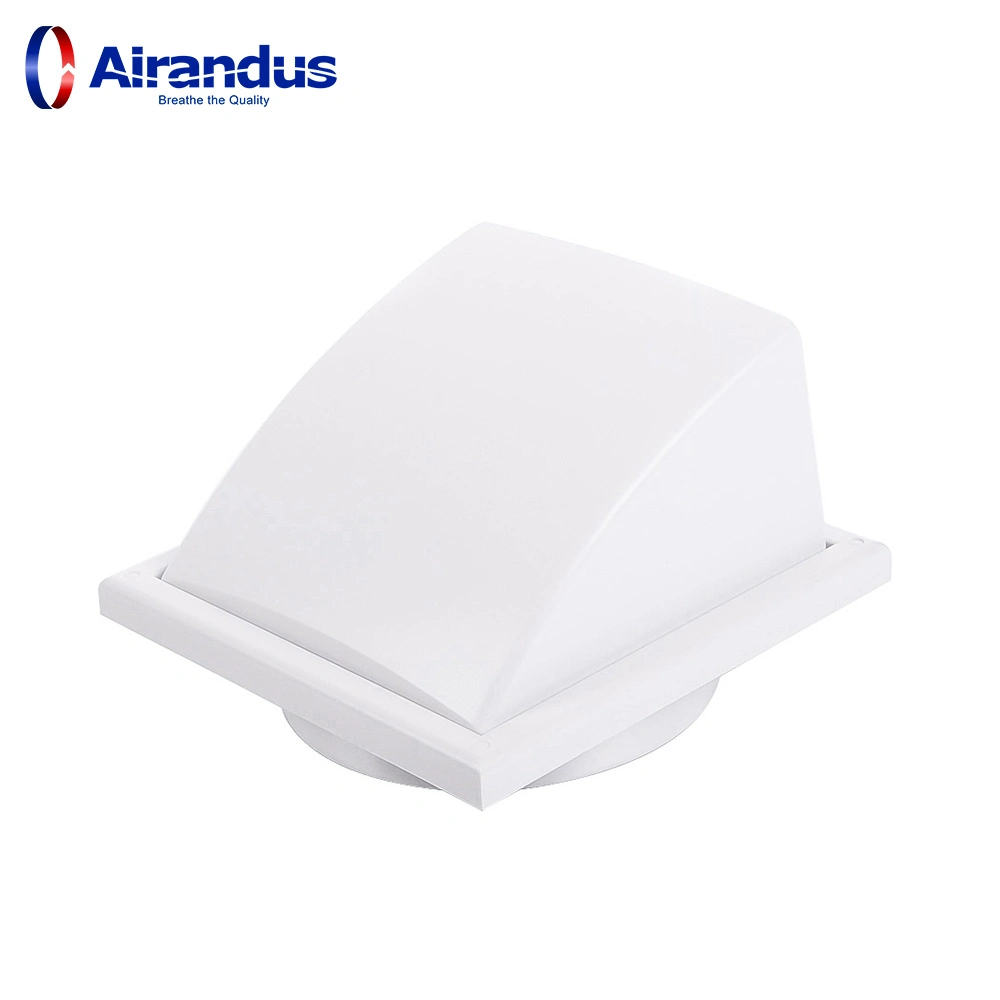 HVAC Adjustable Factory Manufacture High Quality Wall Square White Plastic Air Vent for Ventilation