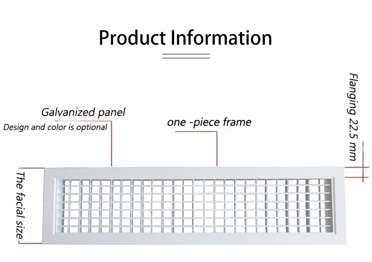 HVAC Ventilation Aluminum Air Diffuser\/Air Vent for Air Conditioning